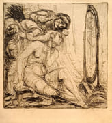 Toiletteszene (2 fassung) (Toilette - 2e version) by HEGENBARTH (Joséph) (1884 - 1962)