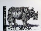 Vote Obama. Vote Democratic.. [Gravure] KURHAJEC (Joseph.A).