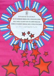 Jornada de Solidaridad con la Revolucion Cubana- 26 de julio.