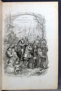 Chants et chansons populaires de la France. Nouvelle édition illustrée. Tome I: Chants guerriers et patriotiques. Chansons bachiques.