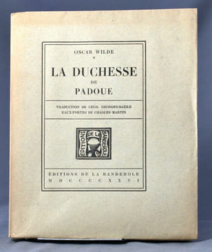 La Duchesse de Padoue.. WILDE Oscar: