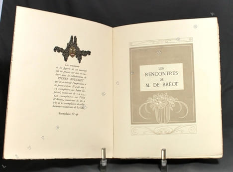 Les rencontres de Monsieur de Bréot.. REGNIER Henri de: