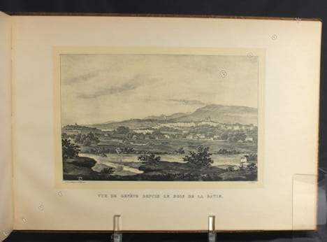 Genève il y a cent ans. Dessins de Charles VIne (1830).. VINE Charles; DENKINGER Henri; BARDE Edmond (avant-propos):