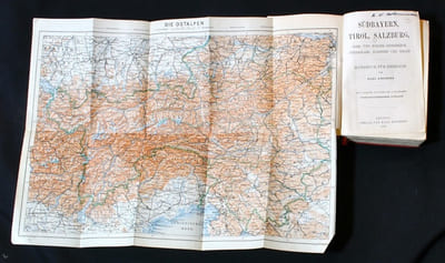 Südbayern, Tirol, Salzburg, Ober- und Nieder-Österreich, Steiermark, Kärnten und Krain. Handbuch für Reisende. Fünfunddreissigste Auflage.
