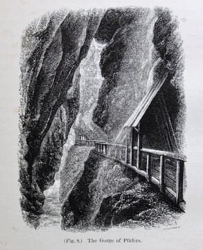 The alpine regions of Switzerland and the neighbouring countries. A pedestrian's notes on their physical features, scenery, and natural history.. ...