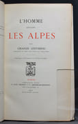 L'homme devant les Alpes. par LENTHERIC Charles: - Image 2