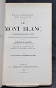 Le Mont Blanc. Ascensions d'hiver et d'été. Etudes dans la haute montagne. par GUSSFELDT Paul; DELETRA D. (trad.); VALLOT Joseph: - Image 2