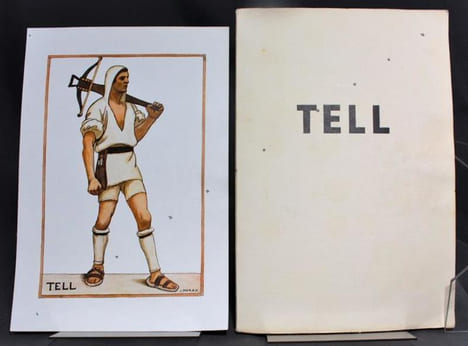 Tell [programme de théâtre].. MORAX René: