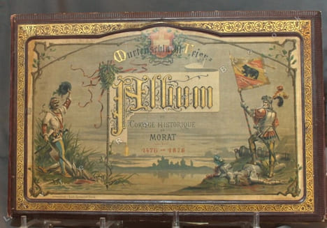 Quatrième centainaire de la bataille de Morat le 22 juin 1876. Album du cortège historique dessiné et peint d'après les costumes originaux.. JAUSLIN ...