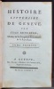 Histoire littéraire de Genève.. SENEBIER Jean: