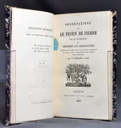 Observations sur Le festin de pierre par de Rochemont et Réponses aux observations. Réimpressions textuelles des éditions originales de Paris, 1665; précédées d'une notice bibliographique. par ROCHEMONT de; JACOB P. L. (notice): - Image 2