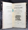 Observations sur Le festin de pierre par de Rochemont et Réponses aux observations. Réimpressions textuelles des éditions originales de Paris, 1665; ...