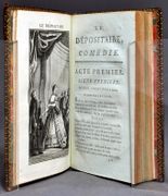 Le dépositaire - Le droit du seigneur - L'indiscret. Théâtre de Voltaire, tome neuvième. par VOLTAIRE [François-Marie Arouet de]: - Image 3