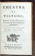 Le triumvirat, tragédie - Les Scythes, tragédie - Les Cuebres, ou la tolérance, tragédie. Théâtre de Voltaire, tome sixième. par VOLTAIRE [François-Marie Arouet de]: - Image 2