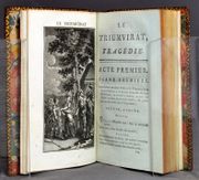 Le triumvirat, tragédie - Les Scythes, tragédie - Les Cuebres, ou la tolérance, tragédie. Théâtre de Voltaire, tome sixième. par VOLTAIRE [François-Marie Arouet de]: - Image 3