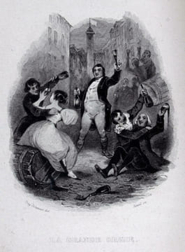 Oeuvres complètes de P. J. Béranger. Edition unique revue par l'auteur, ornée de 104 vignettes en taille-douce dessinées par les peintres les plus ...