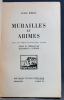 Murailles et abîmes.. WEISS Jürg; ALLEMANN Fritz (préf.); CUENO Elisabeth A. (trad.):