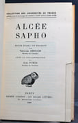 Sapho. par ALCEE; REINACH Théodore (trad.) PUECH Aimé: - Image 2