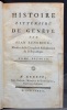 Histoire littéraire de Genève.. SENEBIER Jean: