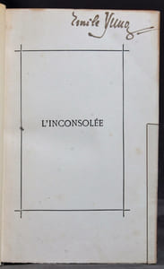 L'inconsolée. Avec une préface par Alexandre Dumas fils.