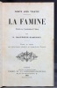 La famine. traduit avec l'autorisation de l'auteur par E. Halpérine-Kaminsky. Vendu au profit des répertoires gratuits du comte Léon Tolstoï.. TOLSTOI ...