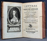 Lettres de Ninon de Lenclos au marquis de Sévigné, avec sa vie. par [NINON DE LENCLOS] BRET Antoine: - Image 2