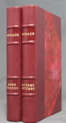 Oeuvres complètes. Traduction nouvelle avec une introduction et des notes. Tome I: Odes et épodes - Tome II: Satires - Epitres - Art poétique. par HORACE; RICHARD François (trad.): - Image 1