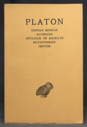 Introduction - Hippias mineur - Alcibiade - Aplologie de Socrate - Euthyphron - Criton. Huitième tirage. par PLATON; CROISET Maurice (établ. et trad.):
