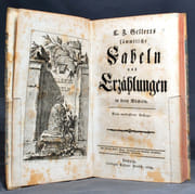 Sämtliche Fabeln und Erzählungen in drey Büchern, neue verbesserte Auflage. par GELLERT C. F.: - Image 2