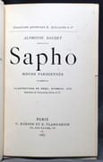 Sapho. Moeurs parisiennes. par DAUDET Alphonse: - Image 3