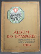 Album des transports. Etapes - Chemins de fer - Postes-automobiles 1916. par CHAVANNES Colonel & al.: - Image 1