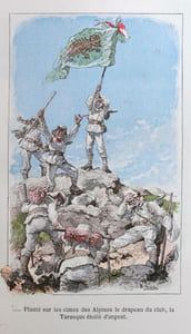 Tartarin sur les Alpes. Nouveaux exploits du héros tarasconnais.