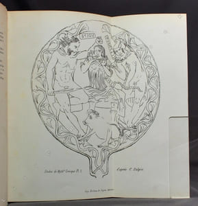 Etudes de mythologie grecque. Ulysse et Cicré - Les sirènes [relié avec] Quadro di Cebete filosofo greco trasportato in lingua italiana [relié avec] Notes et documents: L'impôt sur les courtisanes à Cos [relié avec] Babylone et la Bible: Code de Hammourabi et Livre de l'Alliance [relié avec] Note relative aux coutumes des adeptes de la Société secrète des Scymos, indigènes fétichistes du littoral de la Guinée [relié avec] Mémoire sur les races de l'Océanie [relié avec] Sur les races de l'Océanie [relié avec] L'arbitrage. Edition critique accompagnée de notes explicatives et d'une traduction.