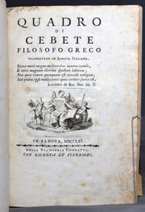 Etudes de mythologie grecque. Ulysse et Cicré - Les sirènes [relié avec] Quadro di Cebete filosofo greco trasportato in lingua italiana [relié avec] Notes et documents: L'impôt sur les courtisanes à Cos [relié avec] Babylone et la Bible: Code de Hammourabi et Livre de l'Alliance [relié avec] Note relative aux coutumes des adeptes de la Société secrète des Scymos, indigènes fétichistes du littoral de la Guinée [relié avec] Mémoire sur les races de l'Océanie [relié avec] Sur les races de l'Océanie [relié avec] L'arbitrage. Edition critique accompagnée de notes explicatives et d'une traduction.