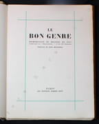 Le bon genre. par LA MESANGERE Pierre de; MOUSSINAC Léon (préface): - Image 2
