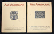 Ars Americana. I: L'archéologie du bassin de l'Amazone. II: L'ancienne civilisation des Barréales du nord-ouest argentin. par NORDENSKIOLD Erland; DEBENEDETTI Salvador: - Image 1