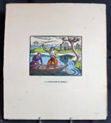 4 images gravées sur bois par H. Bischoff. par BISCHOFF Henry: - Image 4