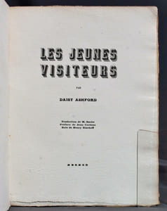 Les jeunes visiteurs.