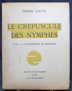 Le crépuscule des nymphes. par LOUYS Pierre: - Image 1