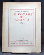 Le voyage des amants. par ROMAINS Jules: