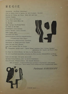 Dada 3. Directeur: Tristan Tzara. Administration : Mouvement Dada.. [TZARA Tristan]: