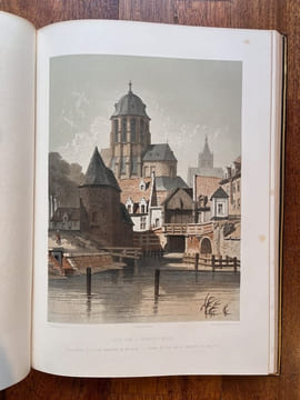 Monuments d'architecture et de sculpture en Belgique. I : Le Brabant et le Flandres - II: Anvers, Liége, Namur et le Hainaut.. STROOBANT [François]; ...