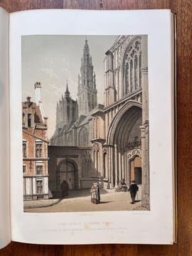 Monuments d'architecture et de sculpture en Belgique. I : Le Brabant et le Flandres - II: Anvers, Liége, Namur et le Hainaut.. STROOBANT [François]; ...