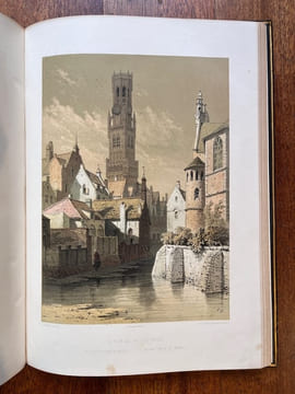 Monuments d'architecture et de sculpture en Belgique. I : Le Brabant et le Flandres - II: Anvers, Liége, Namur et le Hainaut.. STROOBANT [François]; ...