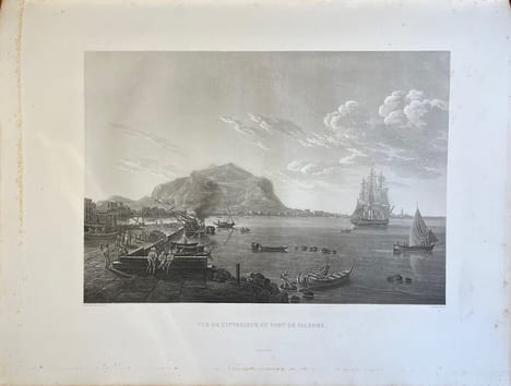 Voyage pittoresque en Sicile dédié à son altesse Madame la duchesse de Berry.. GIGAULT DE LA SALLE Achille Etienne:
