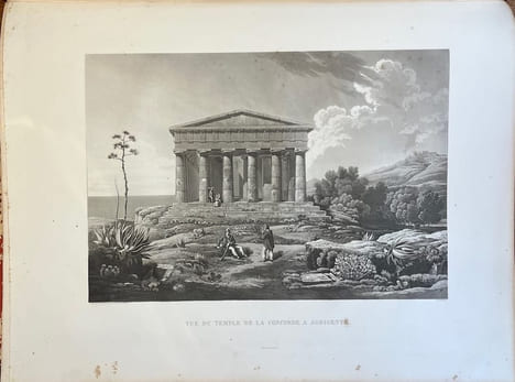 Voyage pittoresque en Sicile dédié à son altesse Madame la duchesse de Berry.. GIGAULT DE LA SALLE Achille Etienne: