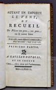 Autant en emporte le vent, ou Recueil de Pièces un peu... un peu... on le verra bien. par [BOISSY, Louis de Laus de]: - Image 2