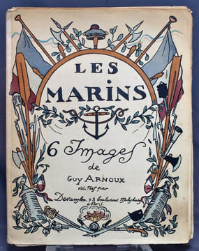 Les marins. 6 images de Guy Arnoux.. ARNOUX Guy: