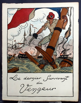 Les marins. 6 images de Guy Arnoux.. ARNOUX Guy: