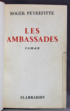 Les Ambassades.. PEYREFITTE Roger: